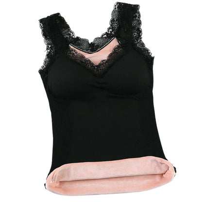 Cozy Thermal Sleeveless Top for Cold Weather
