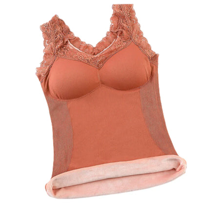 Cozy Thermal Sleeveless Top for Cold Weather