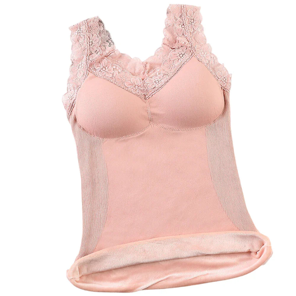 Cozy Thermal Sleeveless Top for Cold Weather