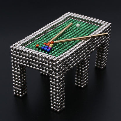 Magnetic Ball Puzzle with Decompression Rubik's Cube Design