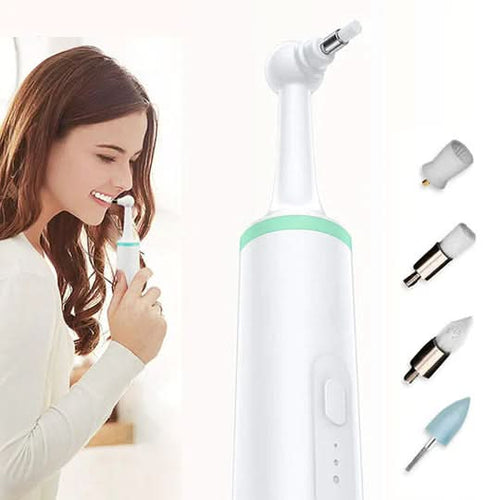 Rechargeable Dental Cleaner with Smart LED Guidance