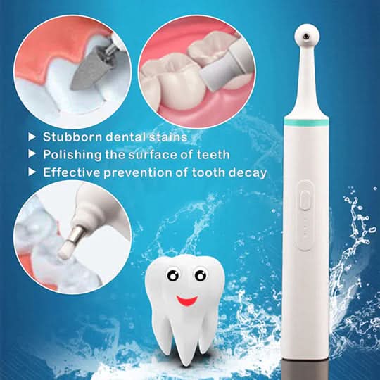 Rechargeable Dental Cleaner with Smart LED Guidance