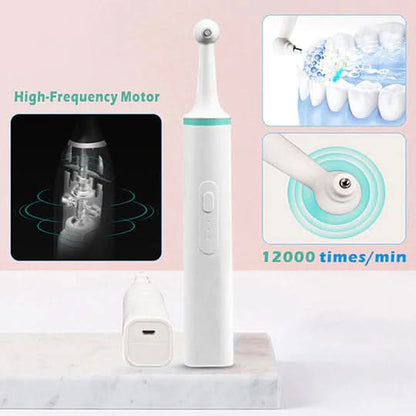 Rechargeable Dental Cleaner with Smart LED Guidance