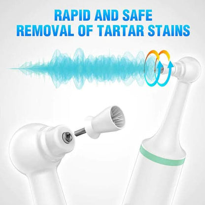 Rechargeable Dental Cleaner with Smart LED Guidance