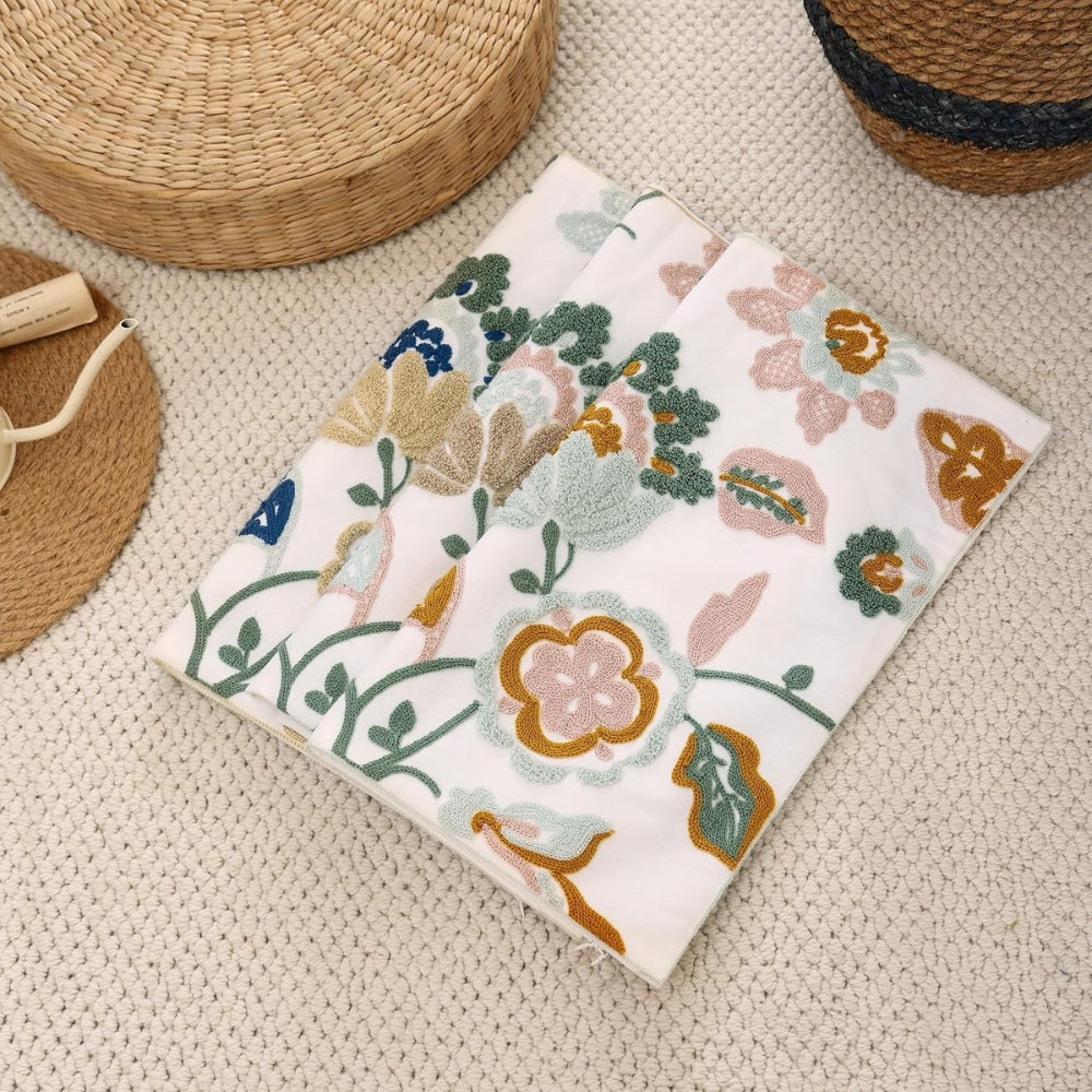 Rustic Blossom Decorative Cushion Cover