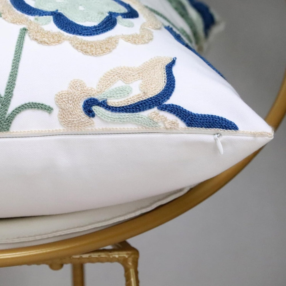 Rustic Blossom Decorative Cushion Cover