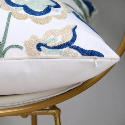 Rustic Blossom Decorative Cushion Cover