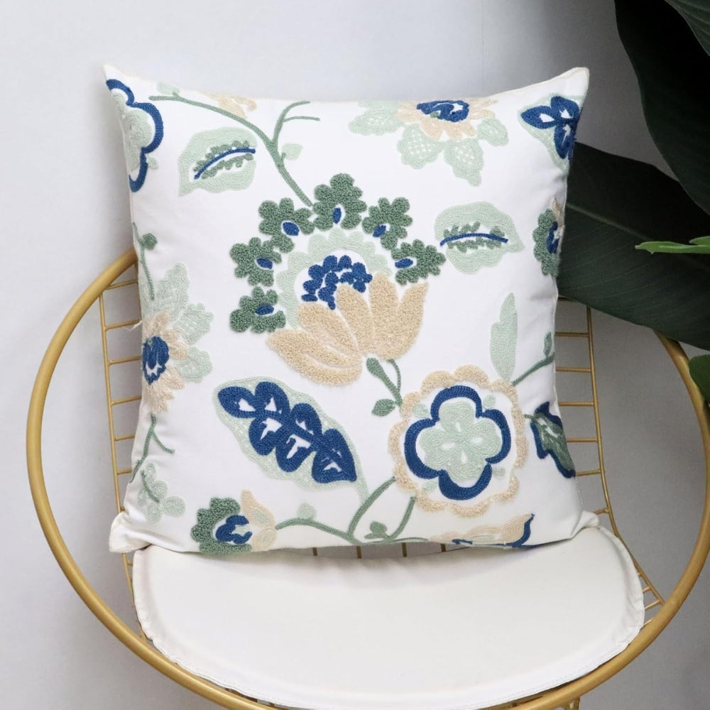 Rustic Blossom Decorative Cushion Cover