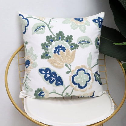 Rustic Blossom Decorative Cushion Cover