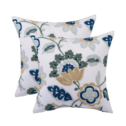 Rustic Blossom Decorative Cushion Cover