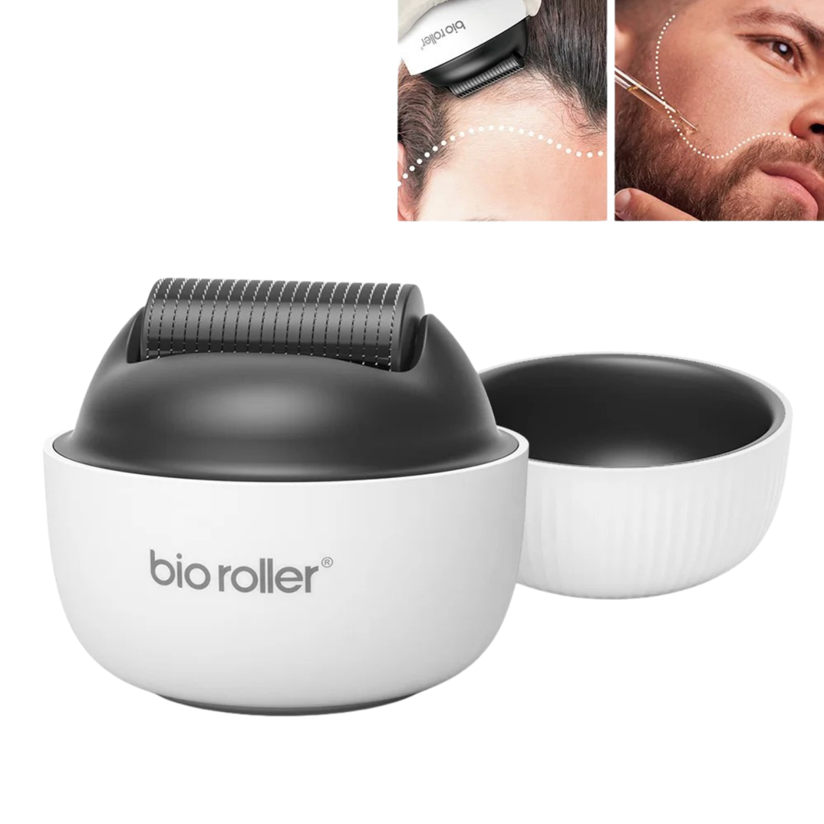 Microneedling Roller with 1200 Titanium Needles - Reusable