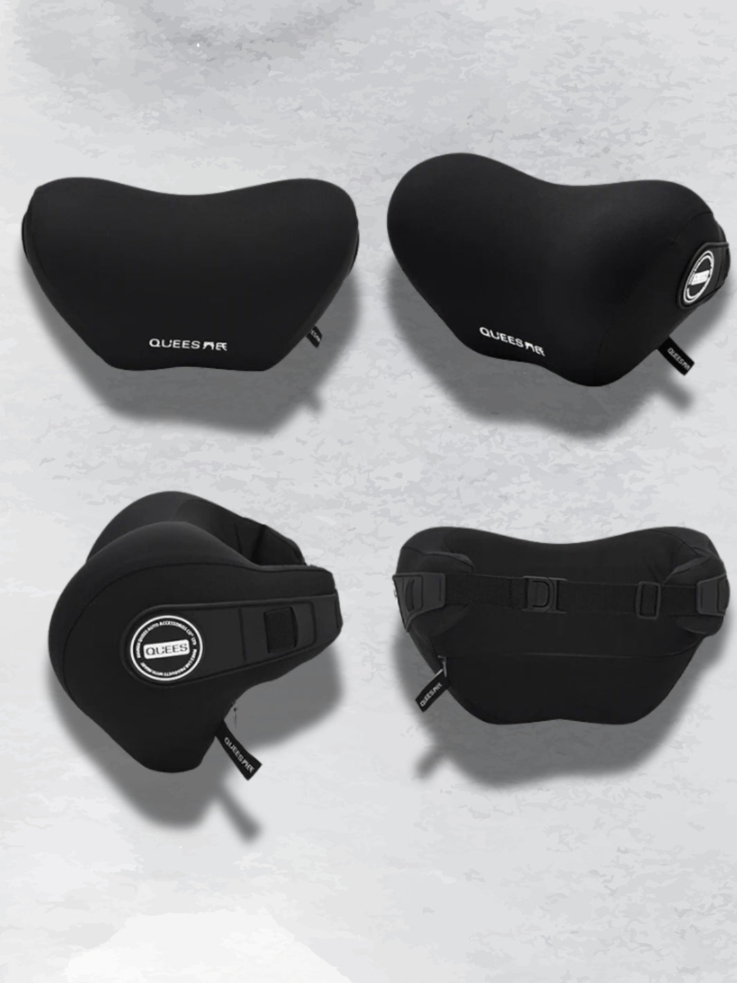 Adjustable Headrest Lumbar Support Cushion for Cars