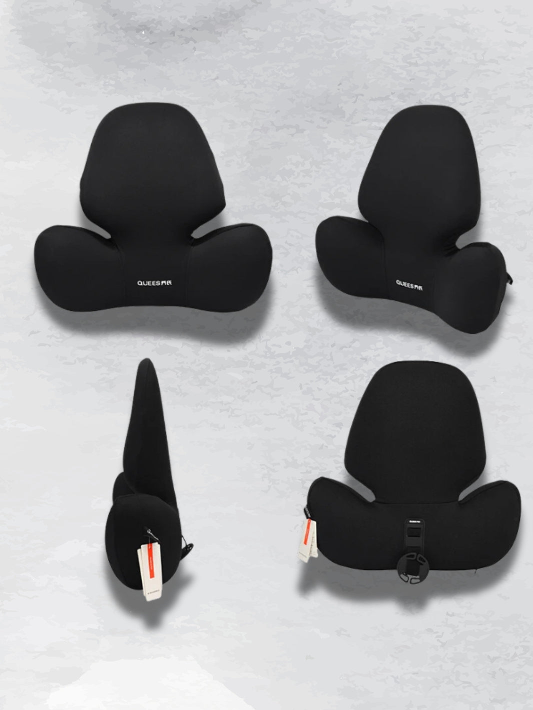 Adjustable Headrest Lumbar Support Cushion for Cars