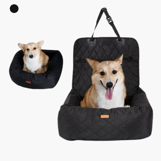 Comfortable Canine Car Seat & Bed for Safe Travels