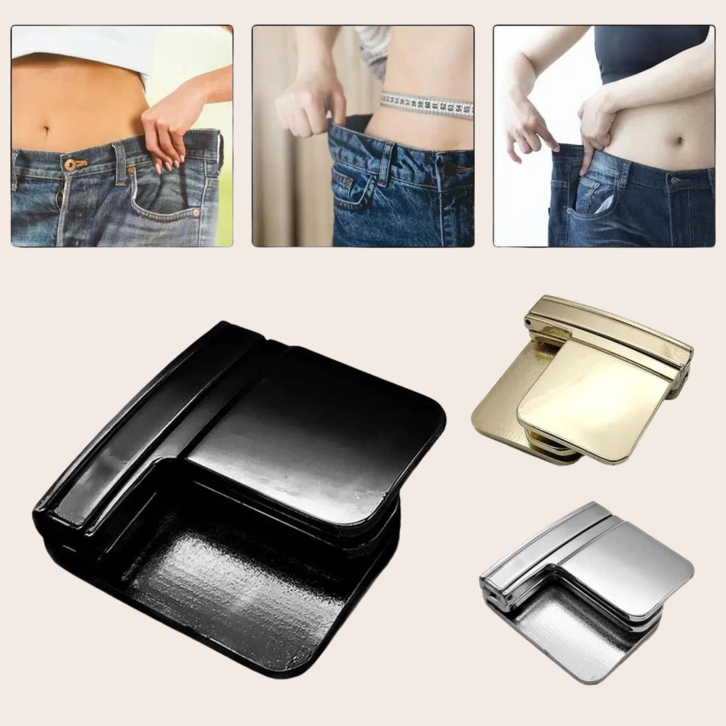 Belt Adjustment Clip for Effortless Fit