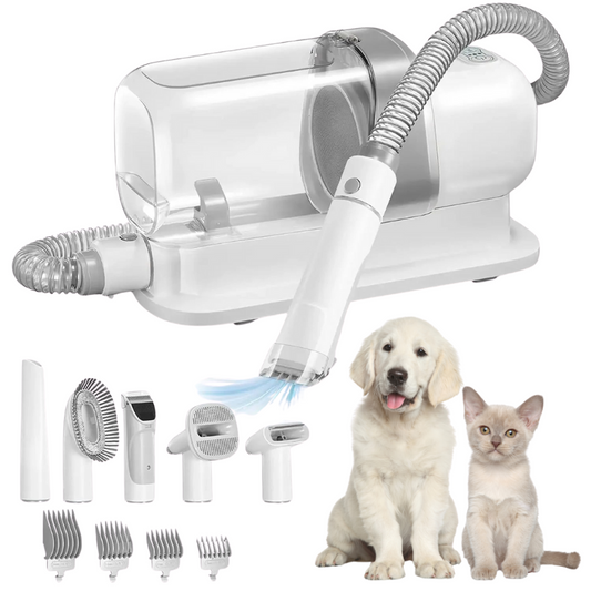 Pet Grooming Vacuum Set for a Tranquil Experience