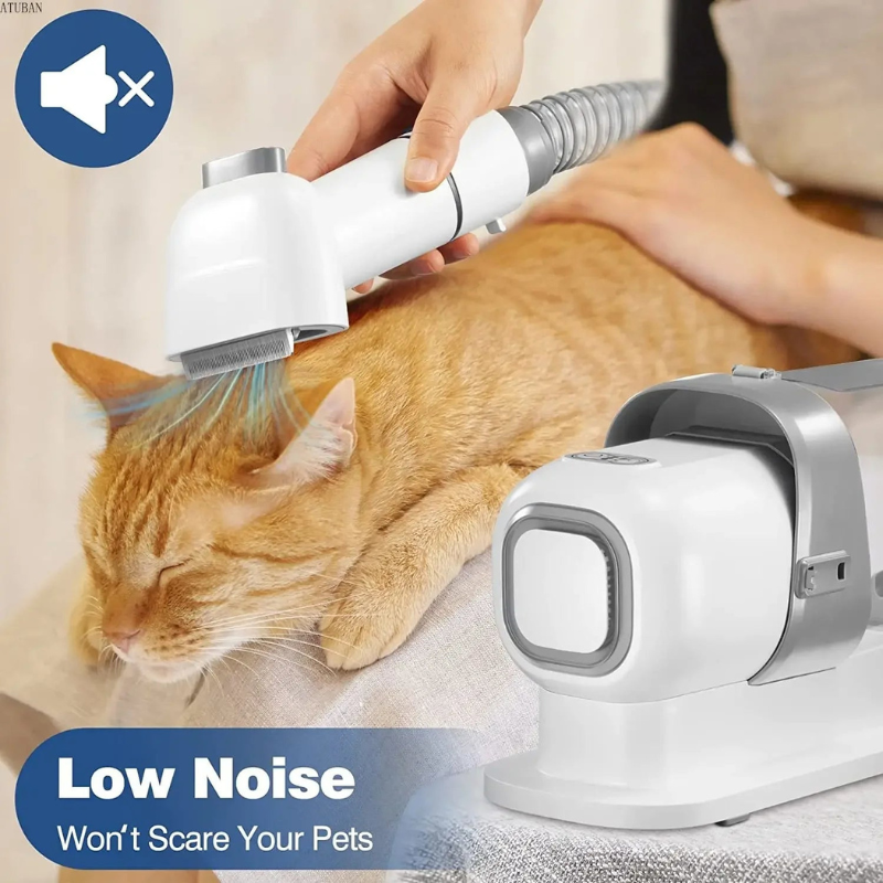 Pet Grooming Vacuum Set for a Tranquil Experience