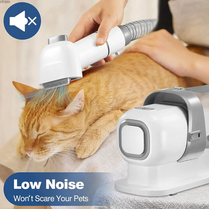 Pet Grooming Vacuum Set for a Tranquil Experience