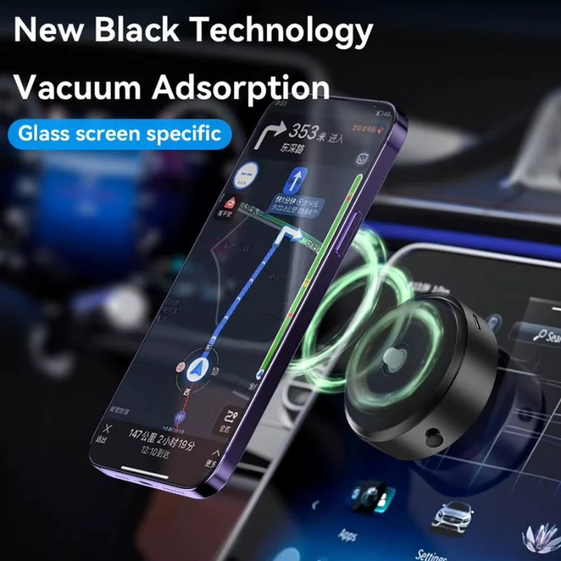 Magnetic Smartphone Holder with 360° Rotation