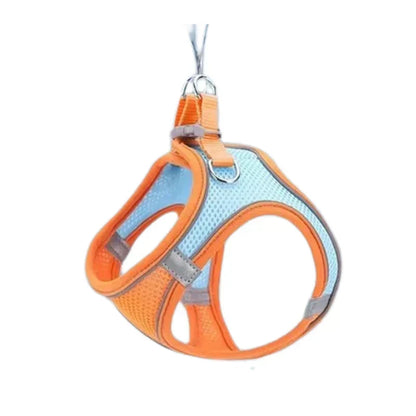 Adjustable Reflective Cat Harness with Leash for Adventurous Pets