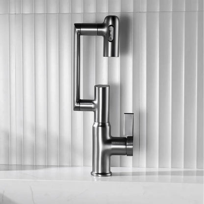 Smart Flow Meter with Temperature Display for Faucets