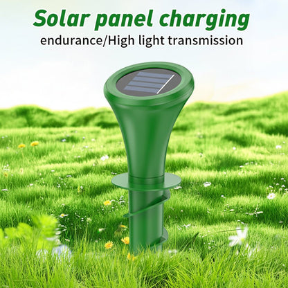 Mole Deterrent Stake with Solar Power