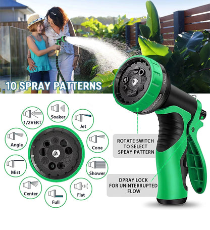 Portable Watering Hose for Irrigation and Cleaning Use