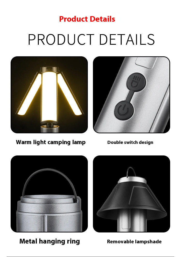 Telescopic Lantern for Camping – Adjustable Outdoor Light