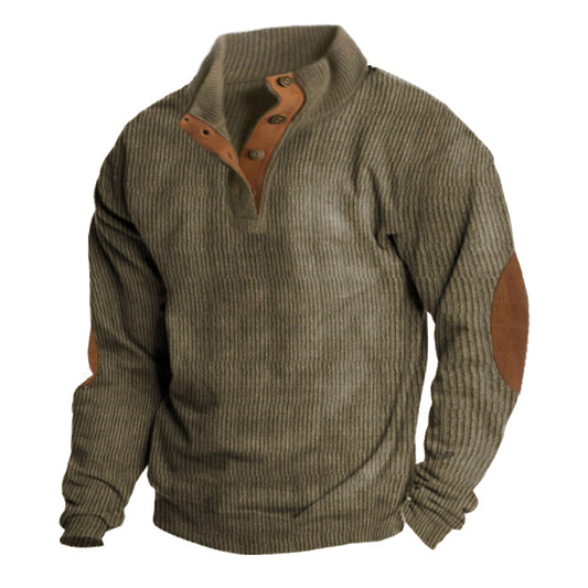Explore the Outdoors in Cozy Style - Men's Pullover
