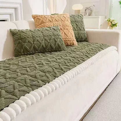 Plush Comfort Shield Sofa Cover