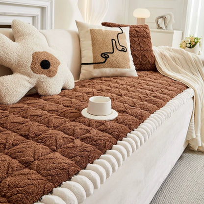 Plush Comfort Shield Sofa Cover