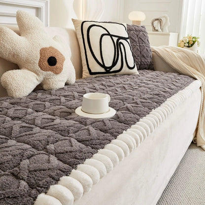 Plush Comfort Shield Sofa Cover