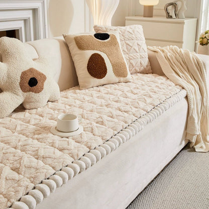 Plush Comfort Shield Sofa Cover