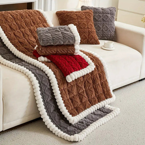 Plush Comfort Shield Sofa Cover