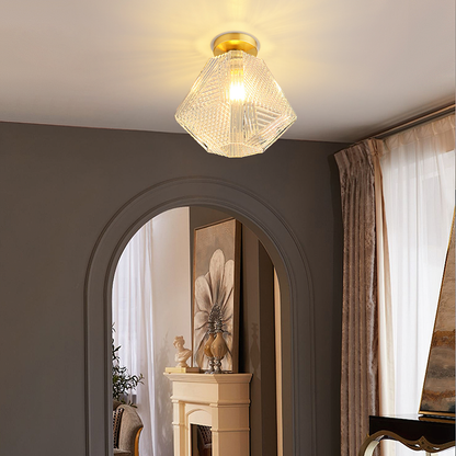 Diamond Ceiling Fixture