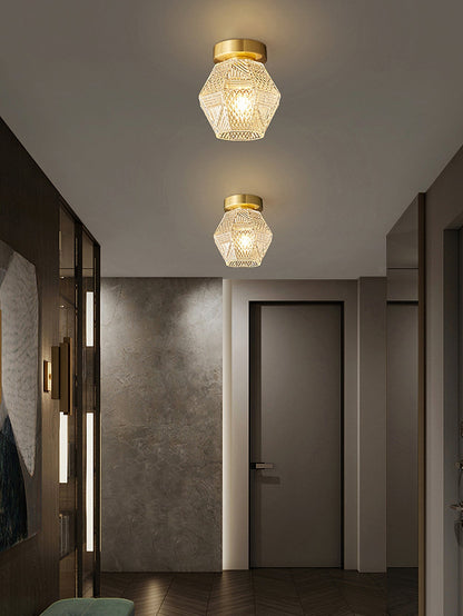 Diamond Ceiling Fixture