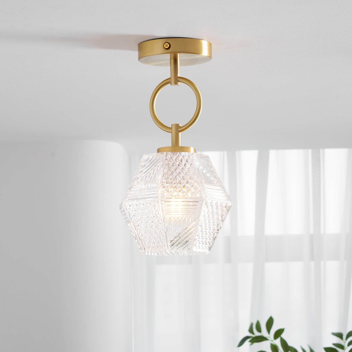 Diamond Ceiling Fixture