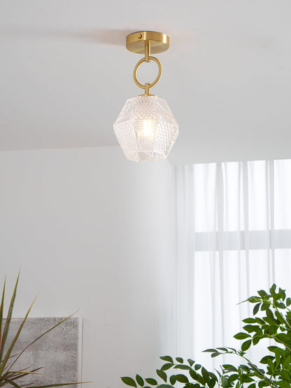 Diamond Ceiling Fixture