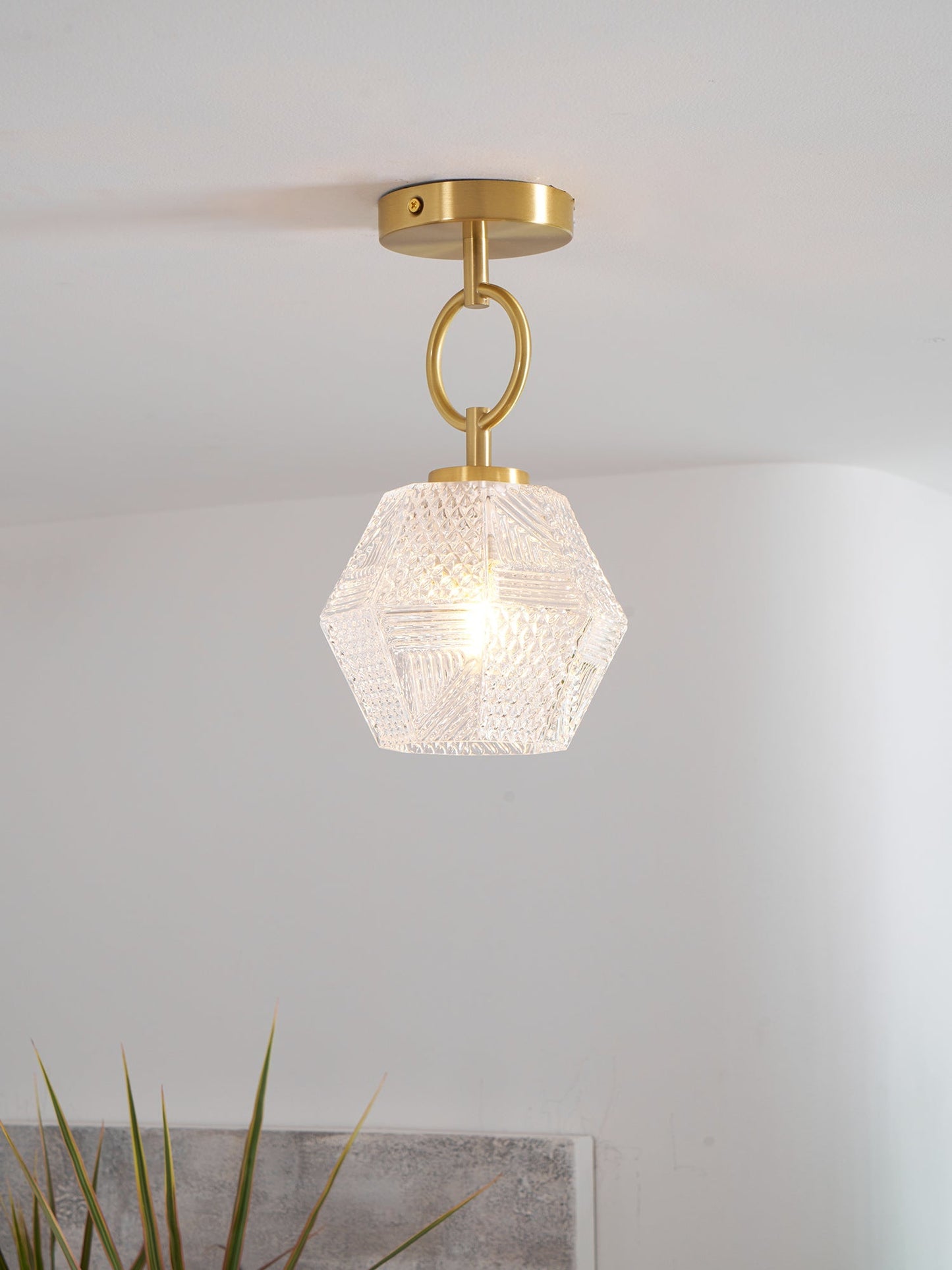 Diamond Ceiling Fixture