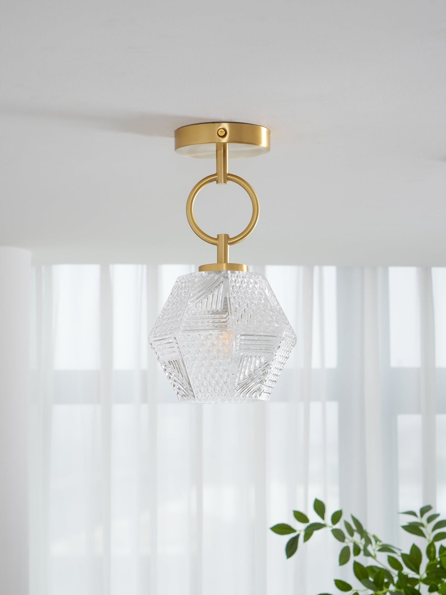 Diamond Ceiling Fixture