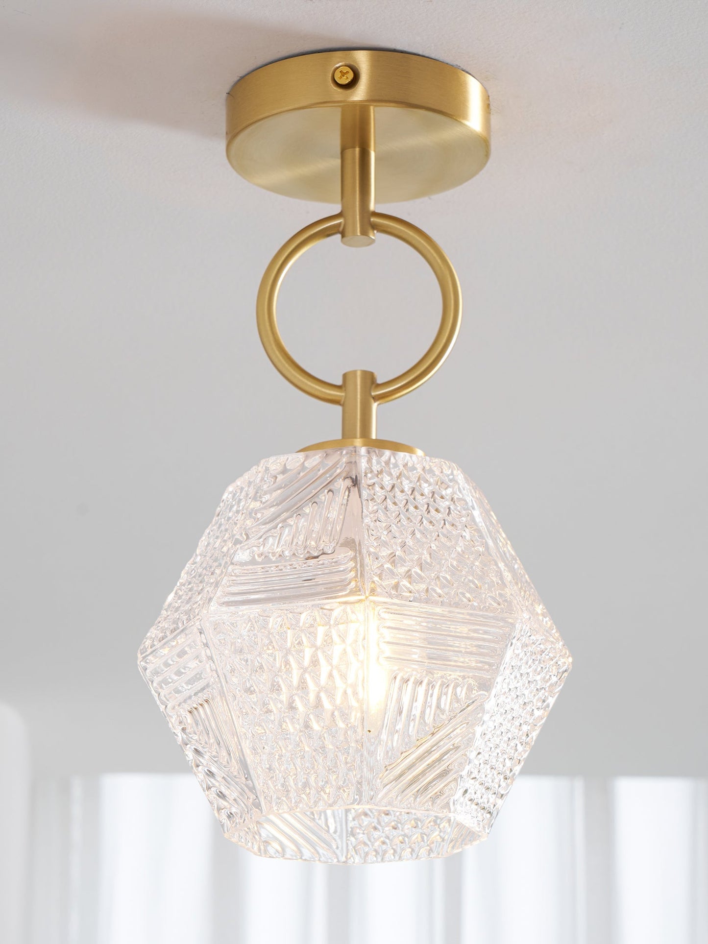 Diamond Ceiling Fixture