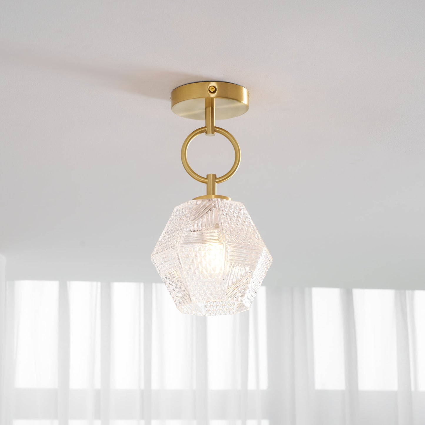 Diamond Ceiling Fixture