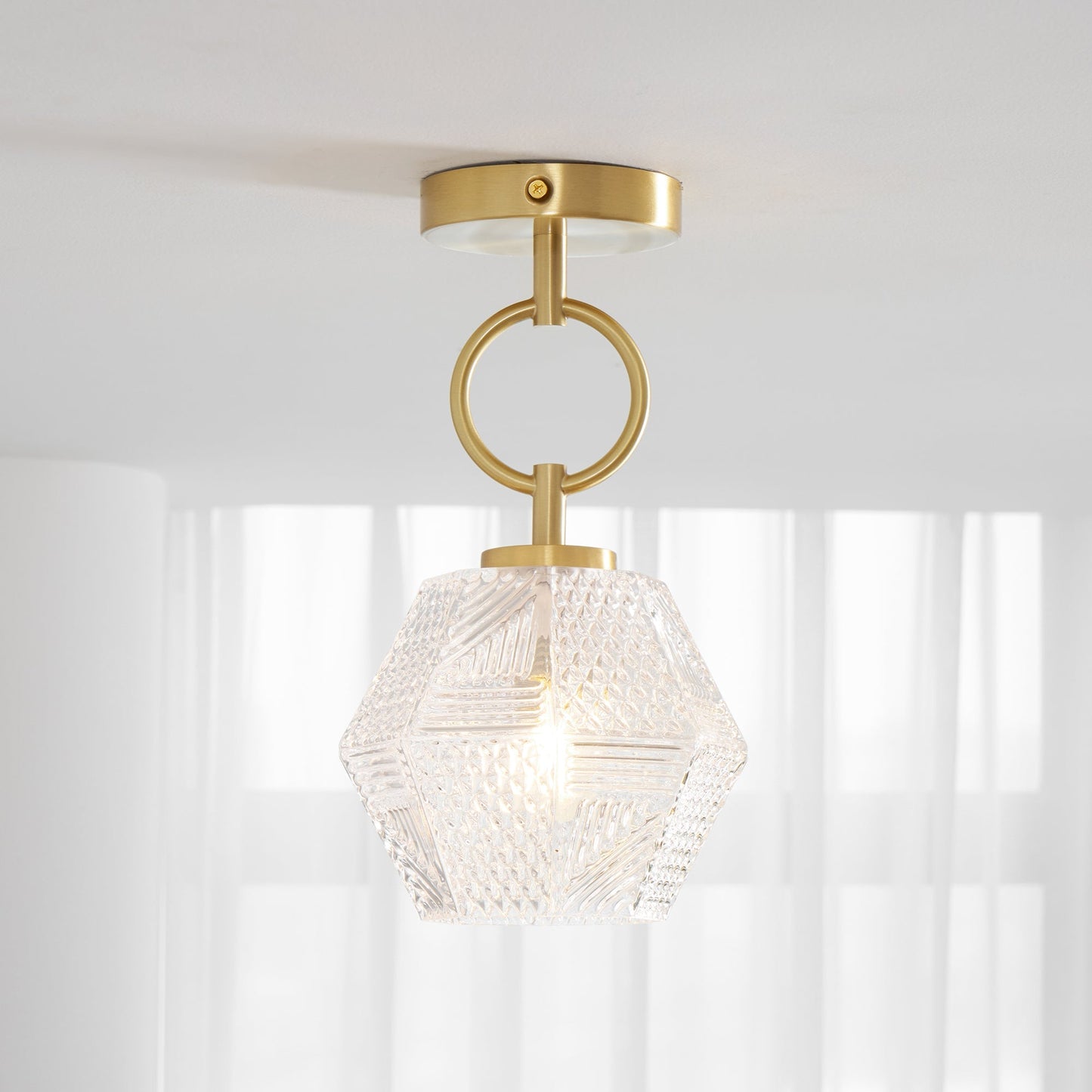 Diamond Ceiling Fixture