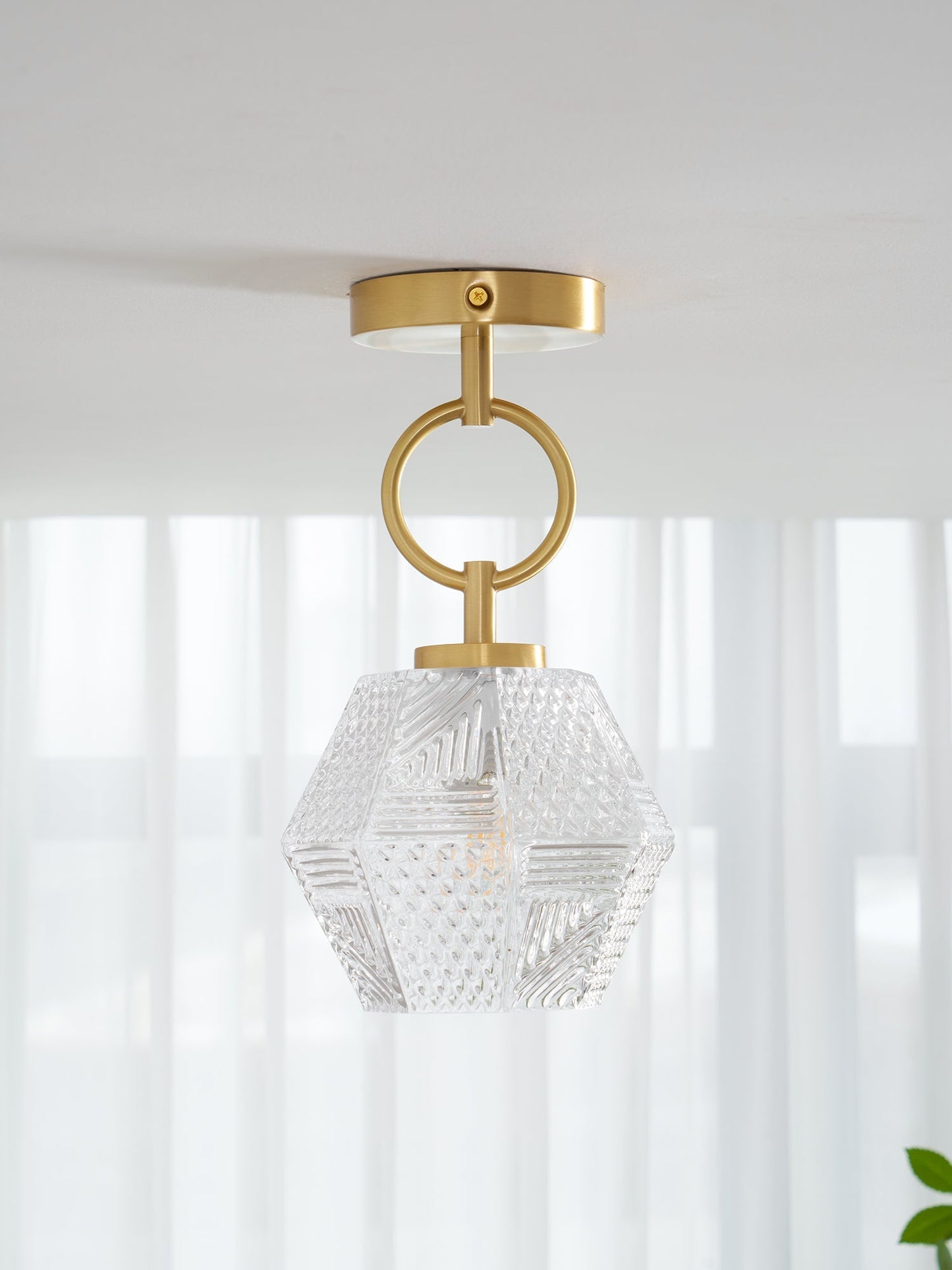 Diamond Ceiling Fixture