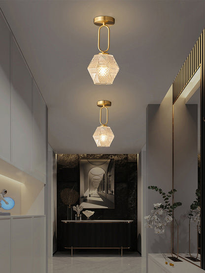 Diamond Ceiling Fixture