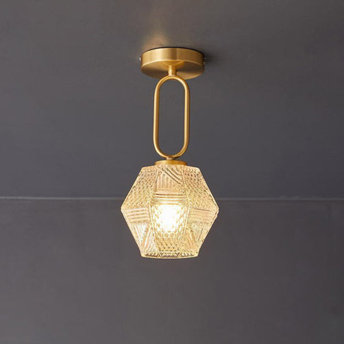 Diamond Ceiling Fixture