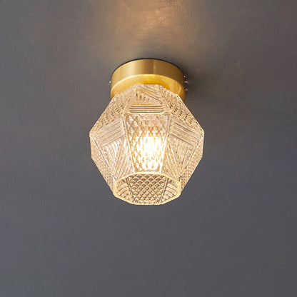 Diamond Ceiling Fixture