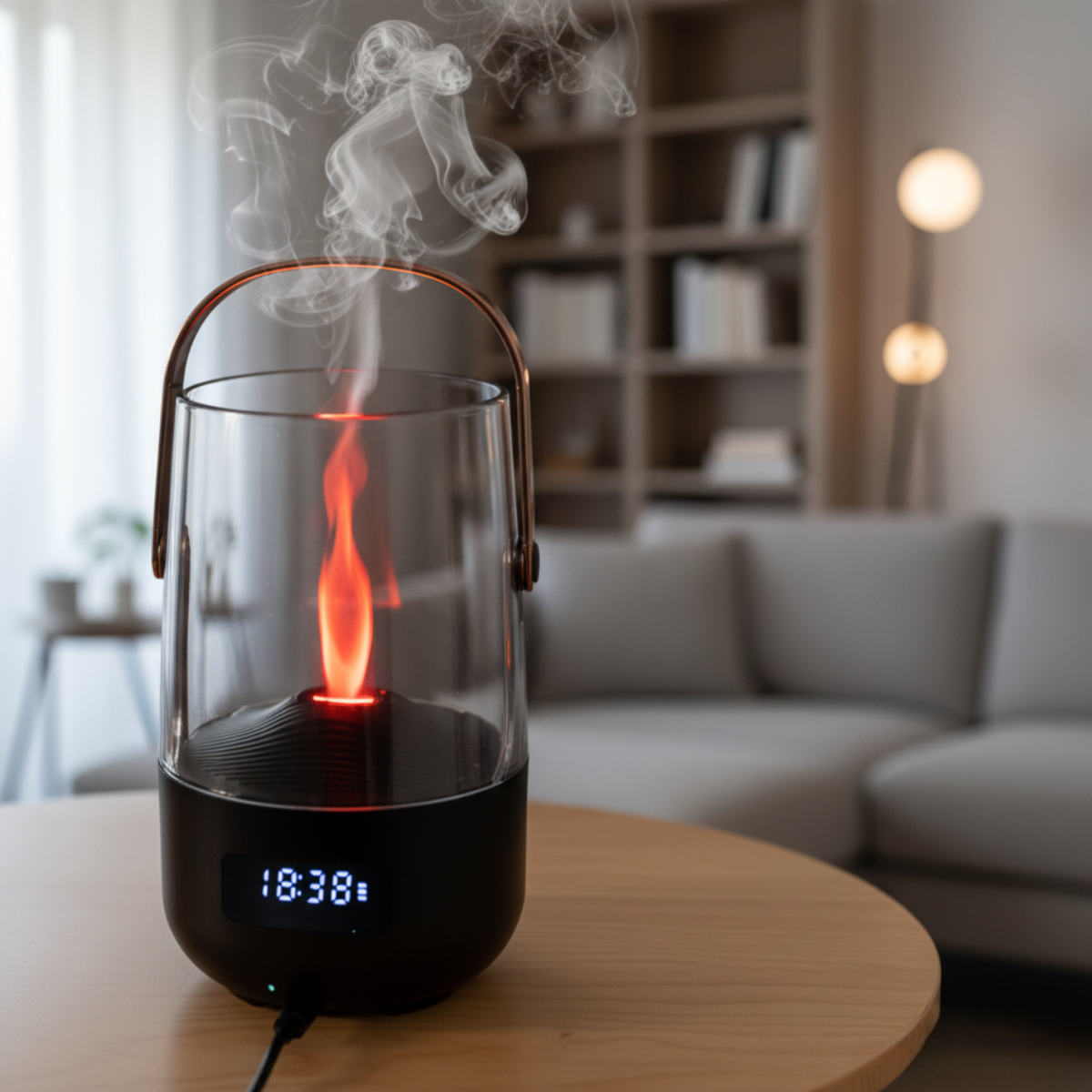 Retro Electric Essential Oil Diffuser for Aromatherapy