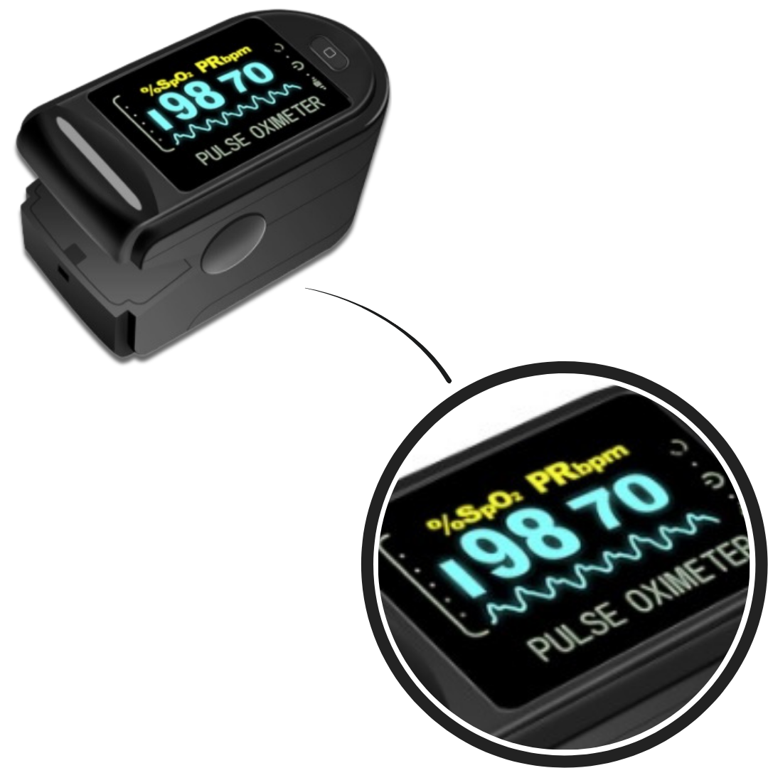 Digital Finger Tip Pulse Oximeter