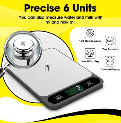 Stainless Steel Precision Kitchen Scale